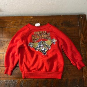 Vintage 2t Florida panthers sweatshirt, kids children